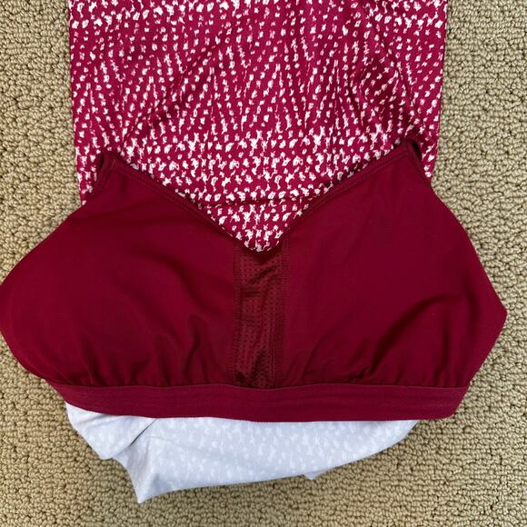 prAna Elixir Dress Sleeveless Active Outdoor Wicking Burgundy Women's XS - Picture 8 of 12